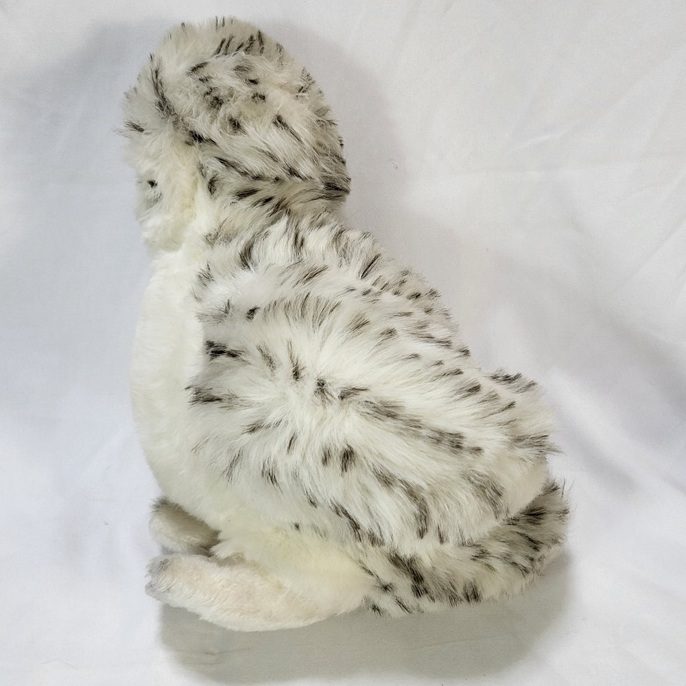 Vintage Dakin Snowy Owl Plush 10" Realistic 1981 Spotted Owl Stuffed Animal Toy - Picture 4 of 10